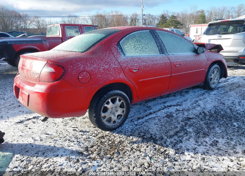 2005 DODGE NEON SXT VIN: 1B3ES56CX5D289405