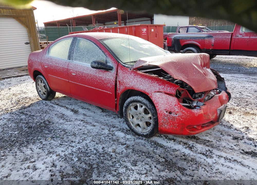 2005 DODGE NEON SXT VIN: 1B3ES56CX5D289405