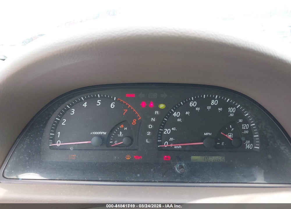2004 TOYOTA CAMRY XLE VIN: 4T1BE32K74U326169