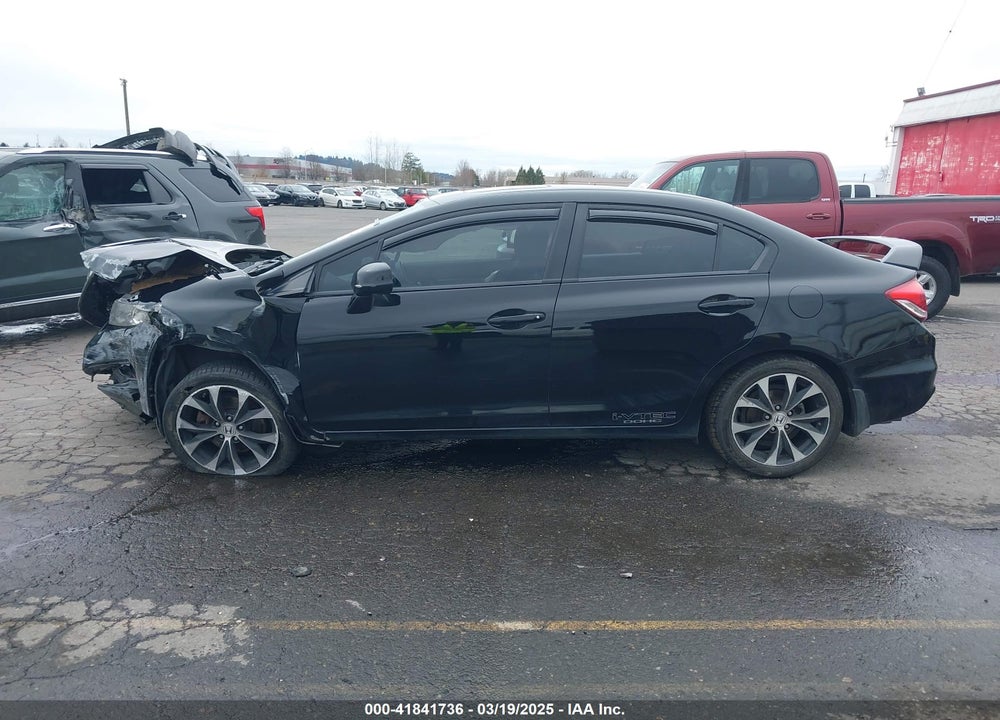 2013 HONDA CIVIC SI VIN: 2HGFB6E55DH703298