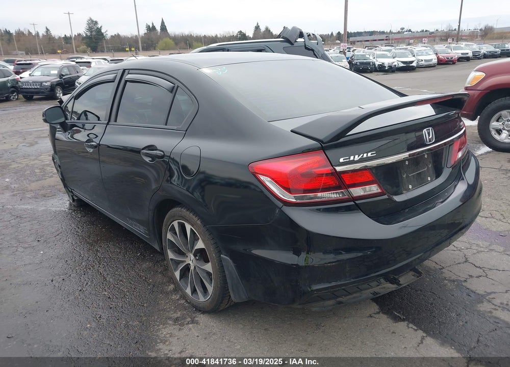 2013 HONDA CIVIC SI VIN: 2HGFB6E55DH703298