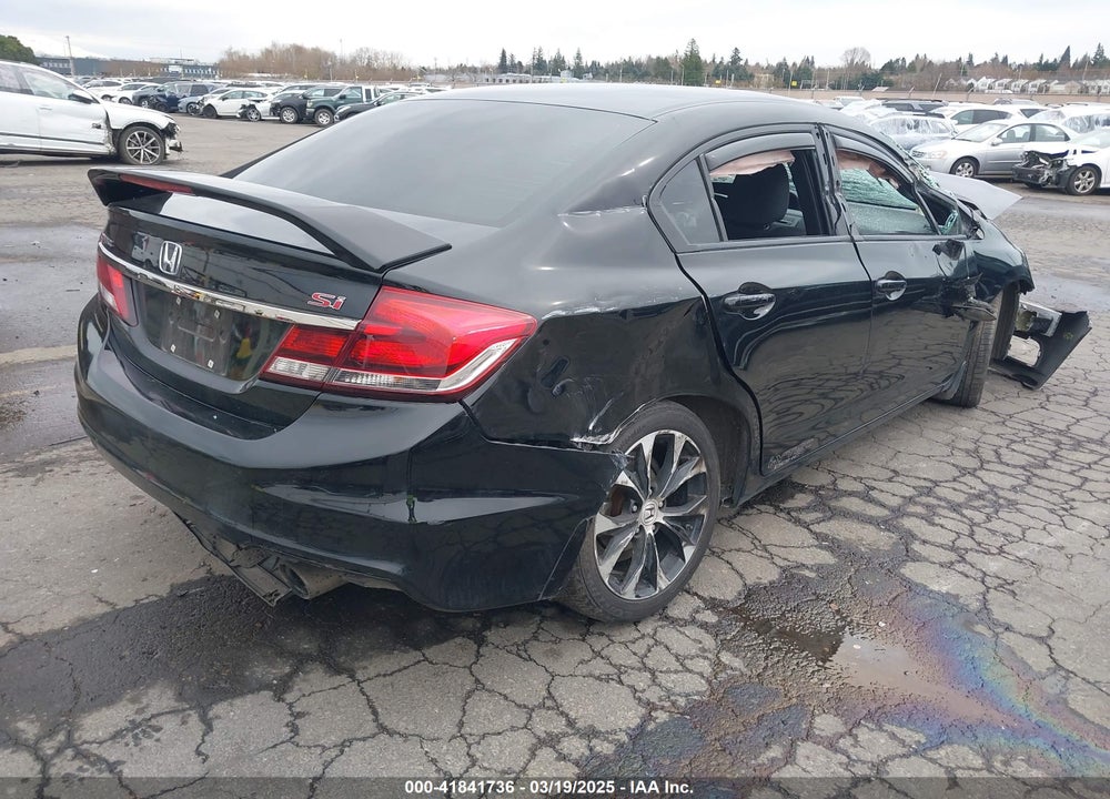 2013 HONDA CIVIC SI VIN: 2HGFB6E55DH703298