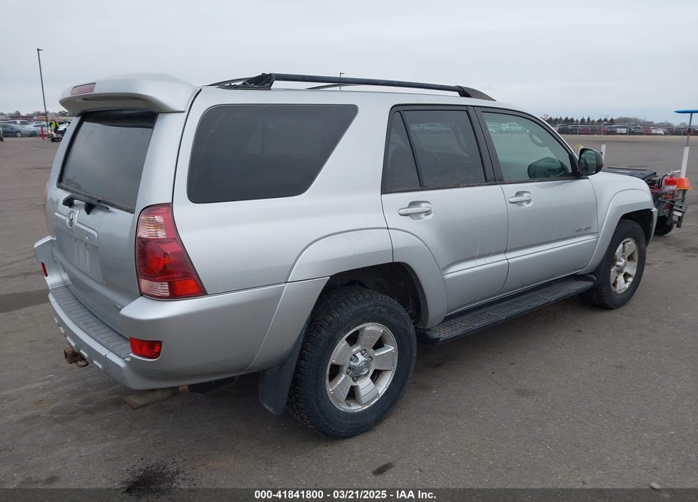 2005 TOYOTA 4RUNNER SR5 V6 VIN: JTEBU14R858049270