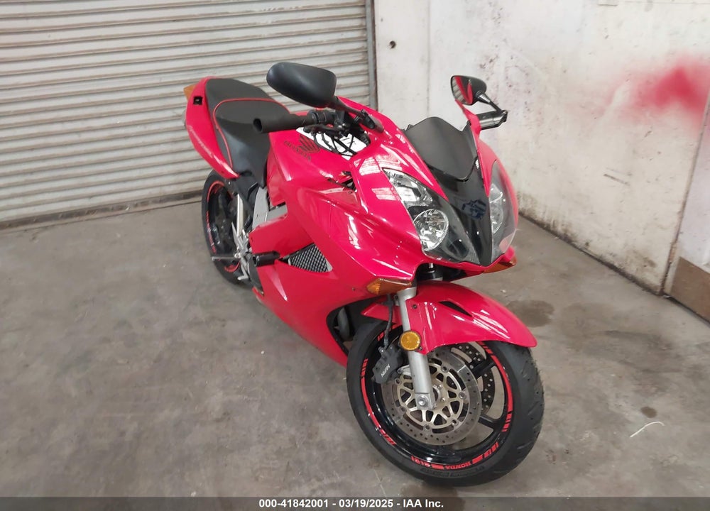 2002 HONDA VFR800 VIN: JH2RC46182M400106