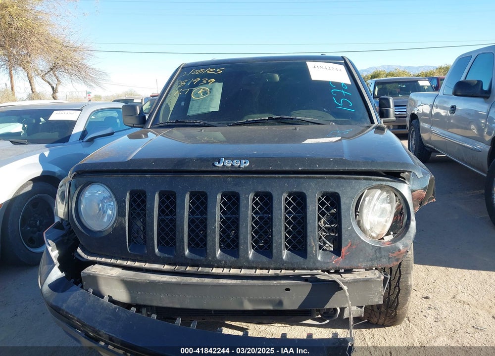 2017 JEEP PATRIOT VIN: 1C4NJPBBXHD157288