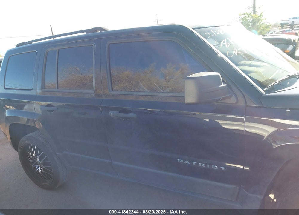 2017 JEEP PATRIOT VIN: 1C4NJPBBXHD157288