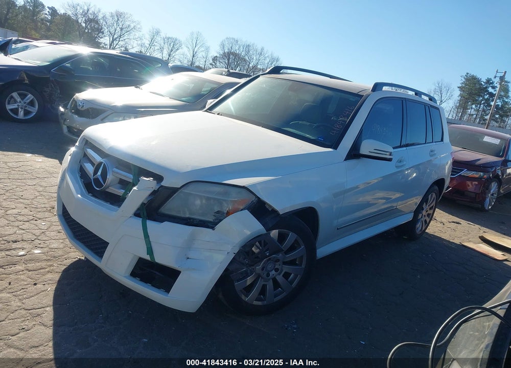 2010 MERCEDES-BENZ GLK VIN: WDCGG8HBXAF372372