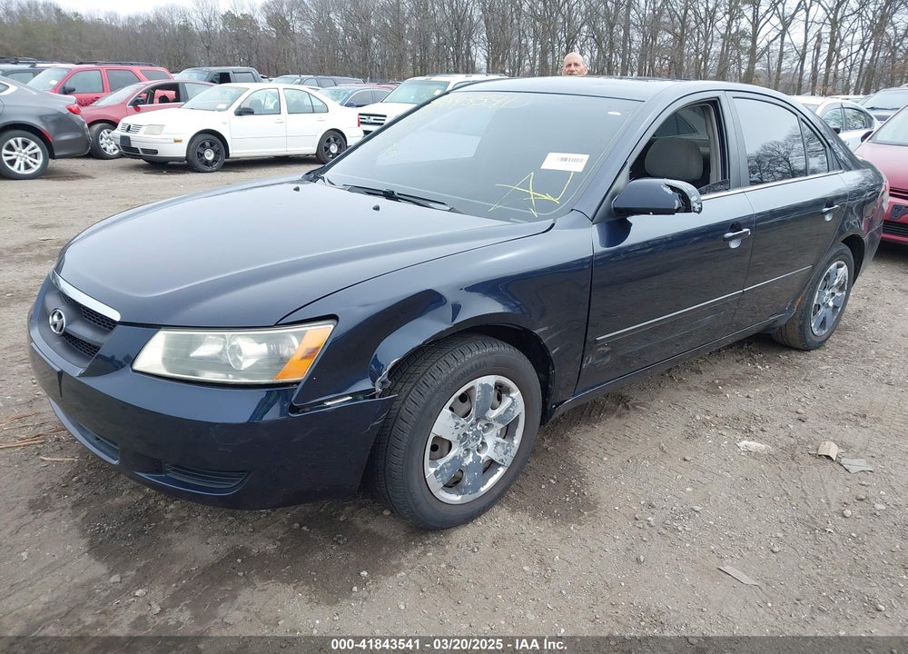 2007 HYUNDAI SONATA GLS VIN: 5NPET46C97H264594