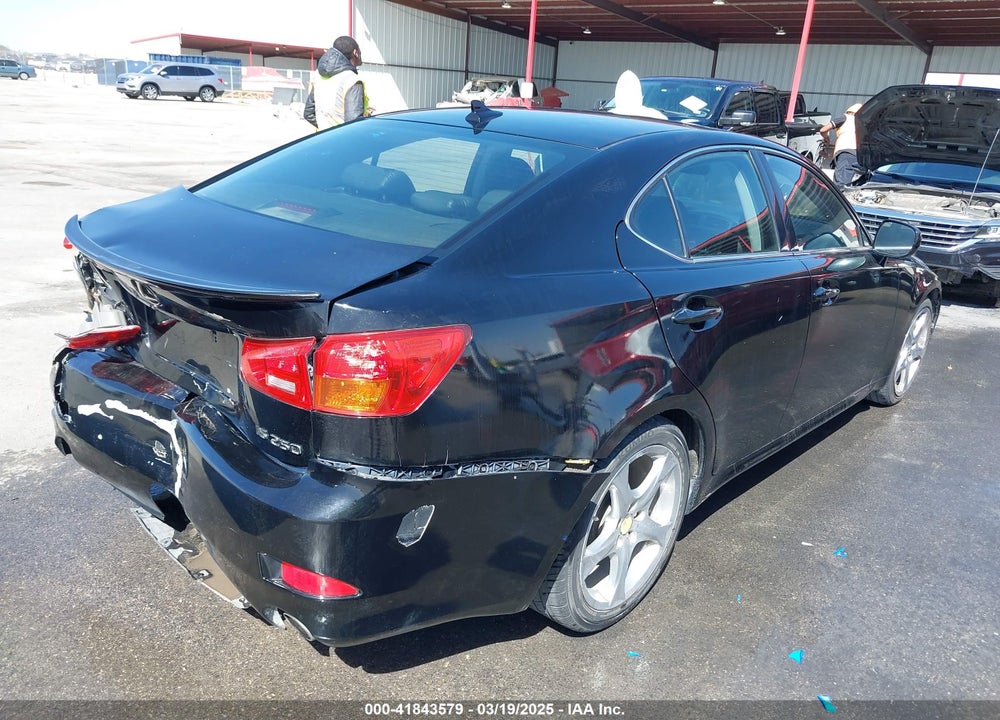 2007 LEXUS IS 250 VIN: JTHBK262772025532