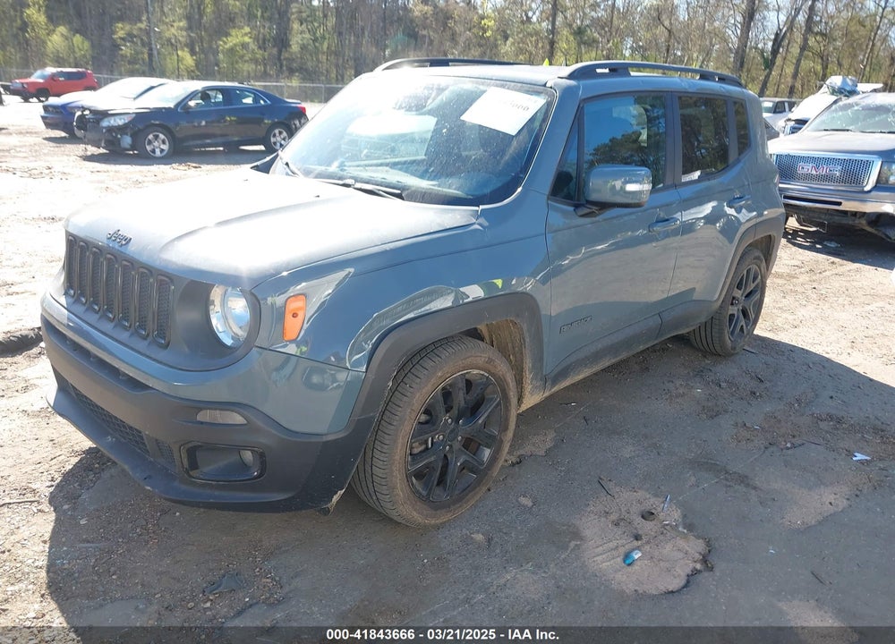 2017 JEEP RENEGADE ALTITUDE FWD VIN: ZACCJABB4HPG16935
