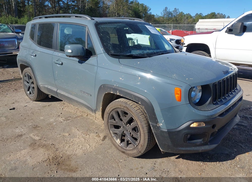 2017 JEEP RENEGADE ALTITUDE FWD VIN: ZACCJABB4HPG16935