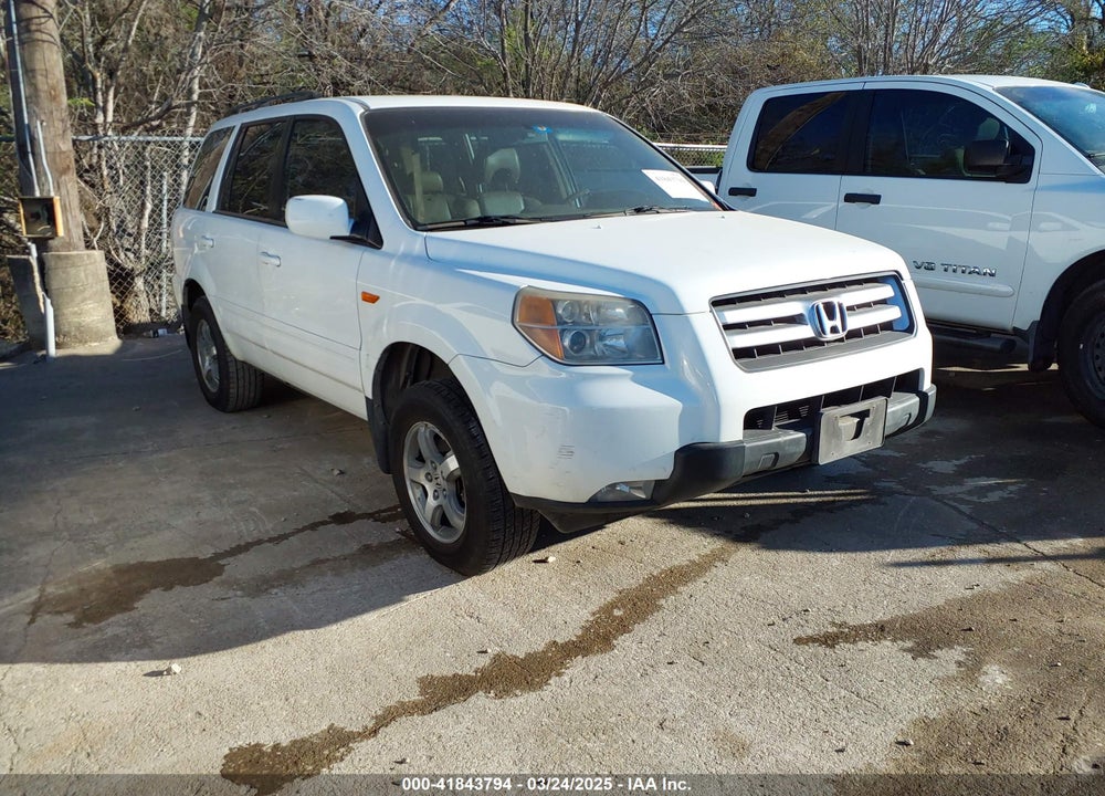 2007 HONDA PILOT EX-L VIN: 5FNYF285X7B033015