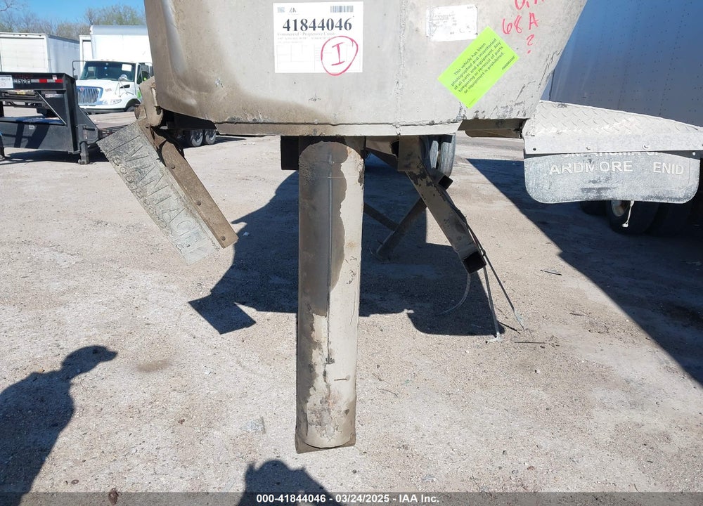 1997 VANTAGE DUMP TRAILERS SEMI DUMP TRAILER VIN: 4EPAA3728VAVA1734