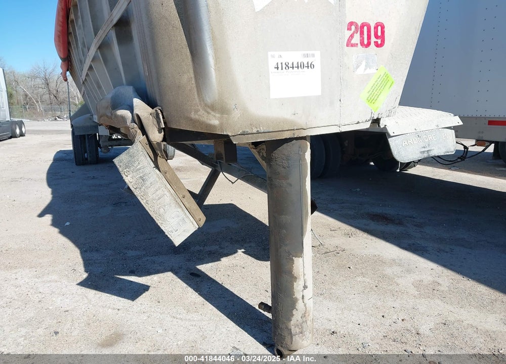 1997 VANTAGE DUMP TRAILERS SEMI DUMP TRAILER VIN: 4EPAA3728VAVA1734