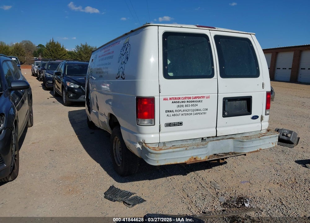 2000 FORD E-250 COMMERCIAL/RECREATIONAL VIN: 1FTNE24L4YHA05027