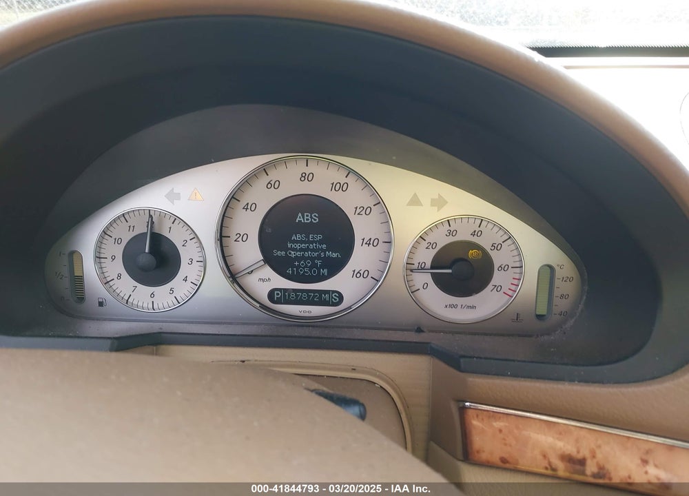 2007 MERCEDES-BENZ E 350 4MATIC VIN: WDBUF87X37B176653