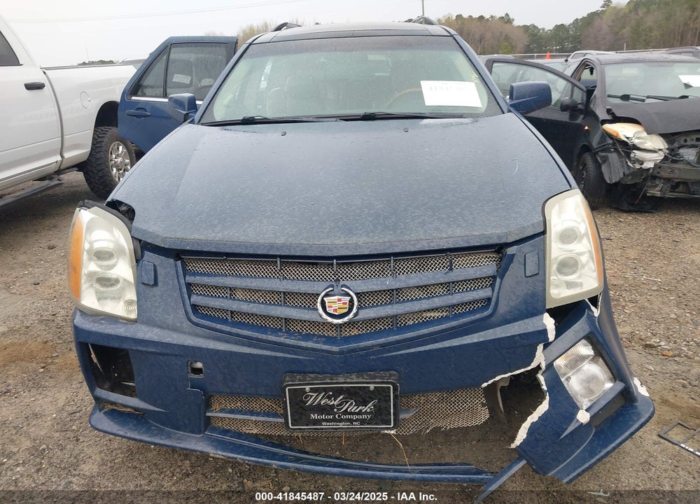 2009 CADILLAC SRX V8 VIN: 1GYEE53A690110566