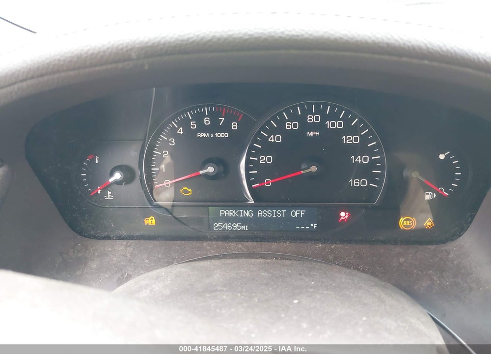 2009 CADILLAC SRX V8 VIN: 1GYEE53A690110566