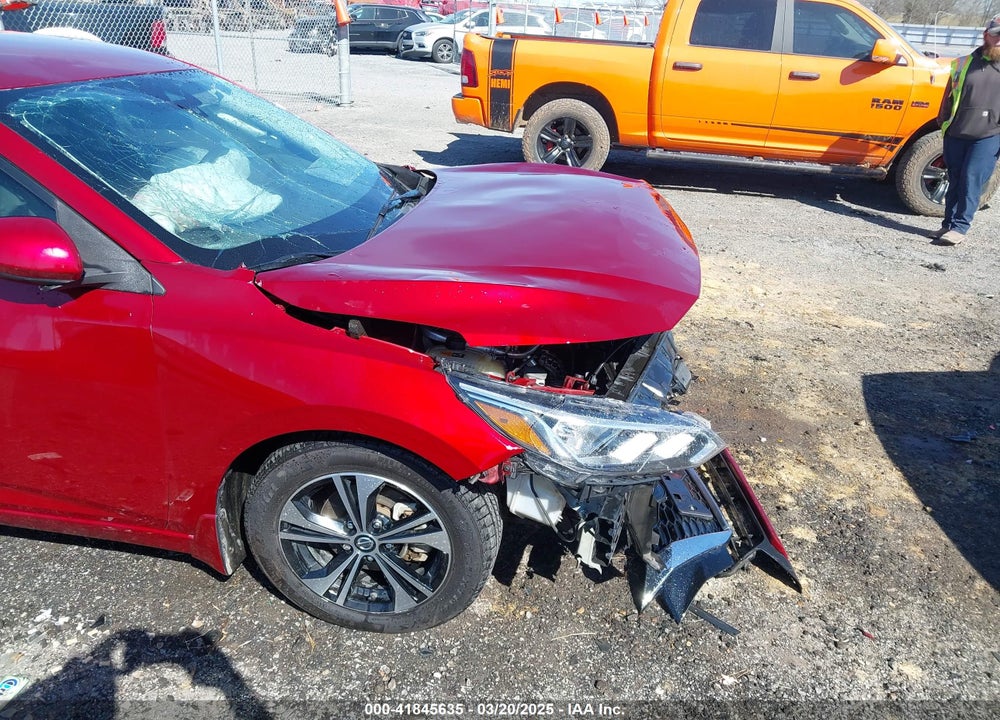 2022 NISSAN SENTRA SV XTRONIC CVT VIN: 3N1AB8CV6NY218416
