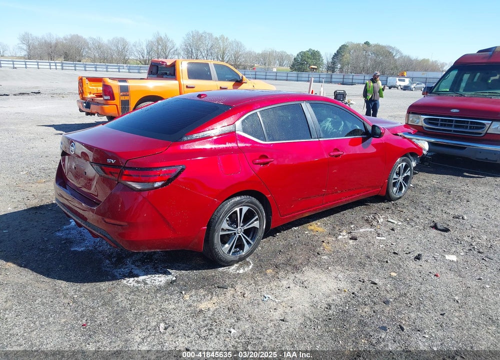 2022 NISSAN SENTRA SV XTRONIC CVT VIN: 3N1AB8CV6NY218416
