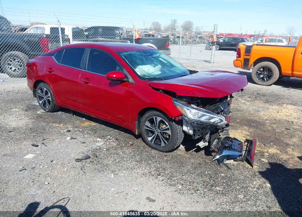 2022 NISSAN SENTRA SV XTRONIC CVT VIN: 3N1AB8CV6NY218416