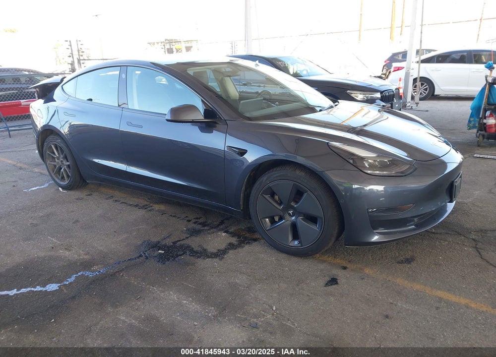 2022 TESLA MODEL 3 LONG RANGE DUAL MOTOR ALL-WHEEL DRIVE VIN: 5YJ3E1EB5NF126104