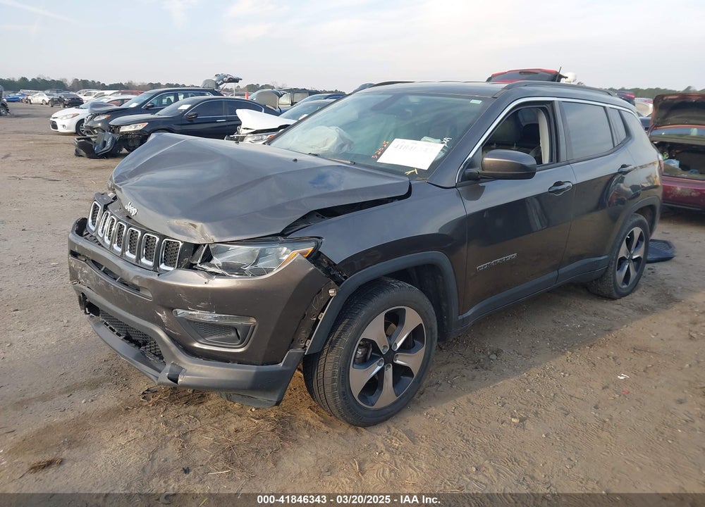 2018 JEEP COMPASS LATITUDE FWD VIN: 3C4NJCBB3JT182137