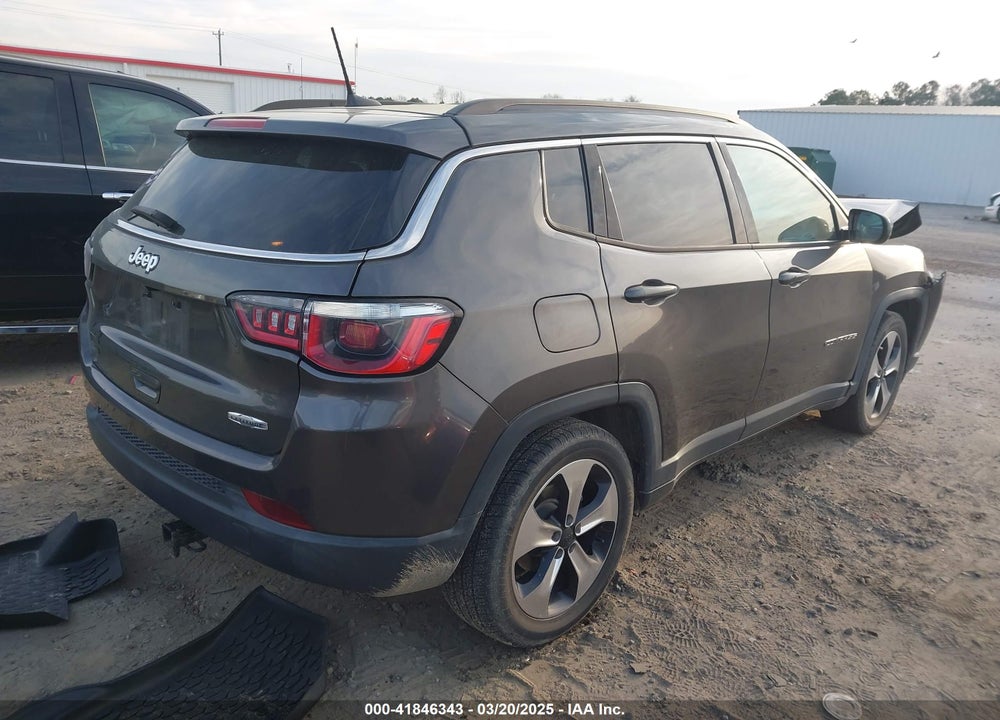 2018 JEEP COMPASS LATITUDE FWD VIN: 3C4NJCBB3JT182137