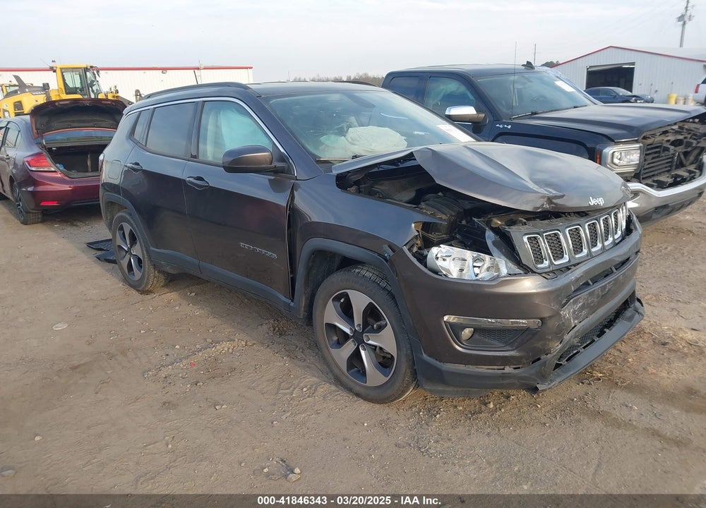 2018 JEEP COMPASS LATITUDE FWD VIN: 3C4NJCBB3JT182137