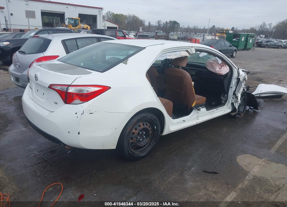 2014 TOYOTA COROLLA VIN: 5YFBURHE5EP137725