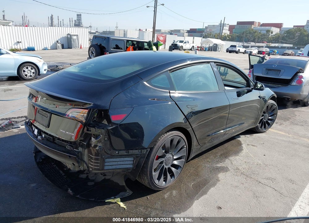 2023 TESLA MODEL 3 PERFORMANCE DUAL MOTOR ALL-WHEEL DRIVE VIN: 5YJ3E1EC0PF461301