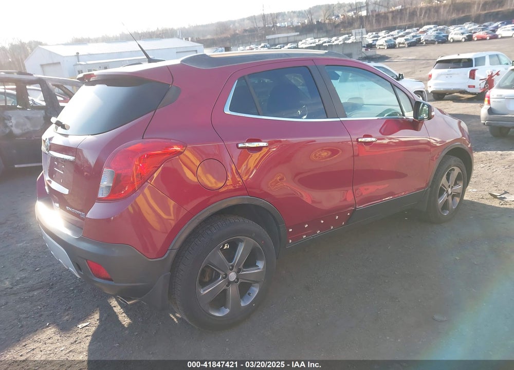 2014 BUICK ENCORE VIN: KL4CJGSB5EB708414