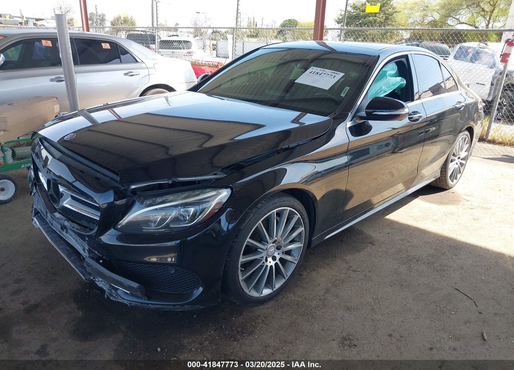 2015 MERCEDES-BENZ C 400 4MATIC VIN: 55SWF6GB9FU035552
