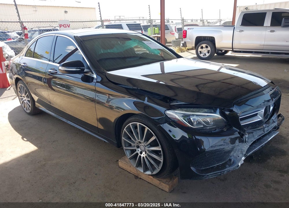 2015 MERCEDES-BENZ C 400 4MATIC VIN: 55SWF6GB9FU035552