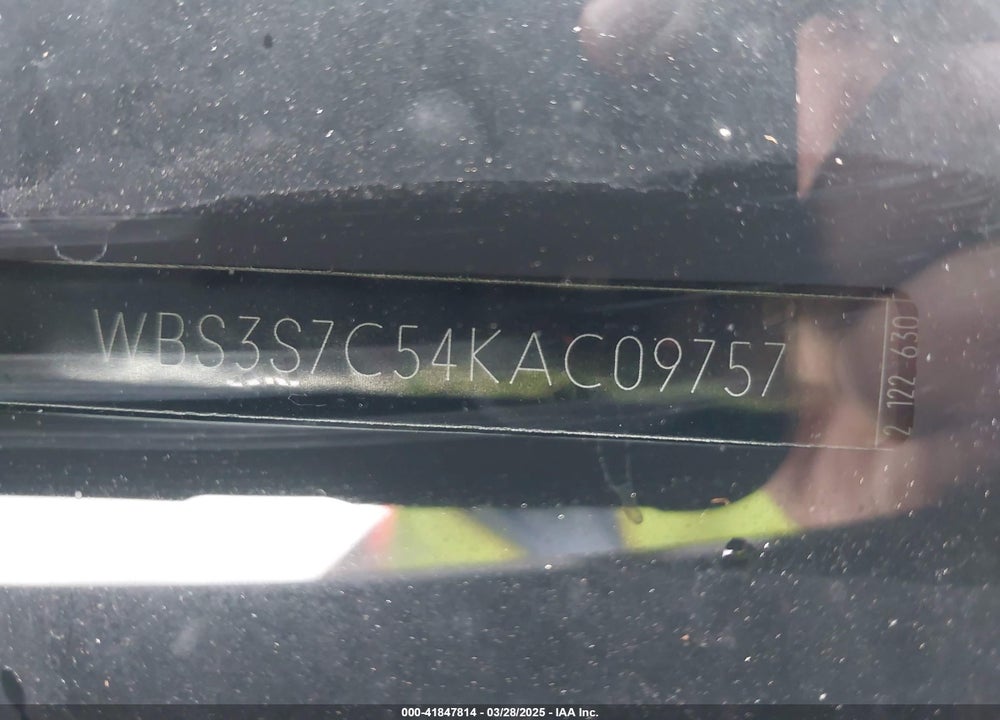 2019 BMW M4 CS VIN: WBS3S7C54KAC09757