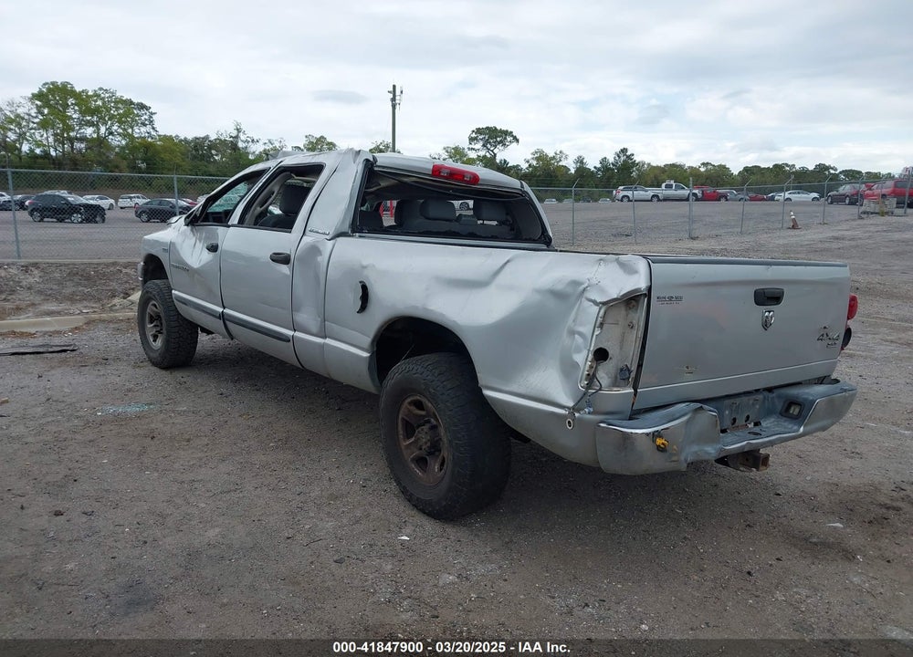 2007 DODGE RAM 1500 SLT VIN: 3D7KS19D57G752092