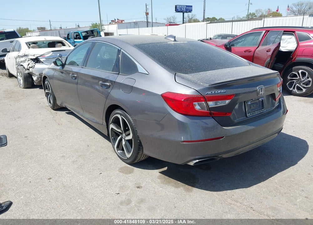 2018 HONDA ACCORD SPORT VIN: 1HGCV1F35JA111596