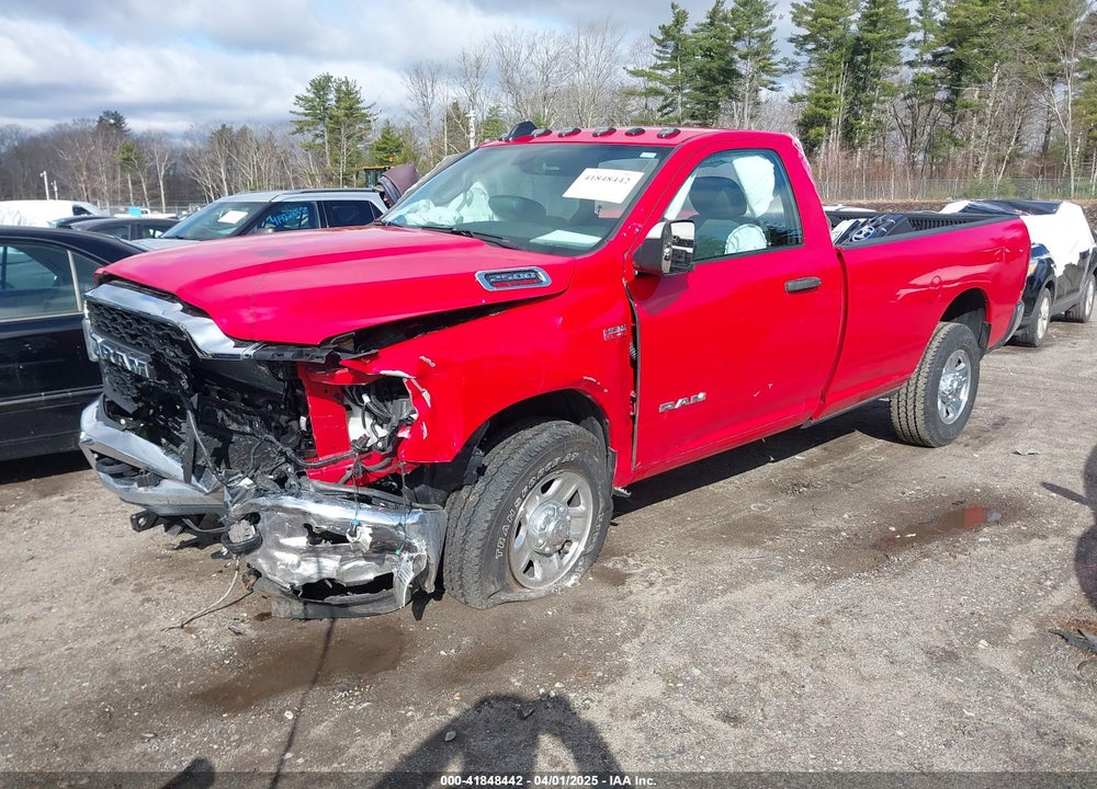 2022 RAM 2500 TRADESMAN 4X4 8' BOX VIN: 3C6MR5AJ8NG345945