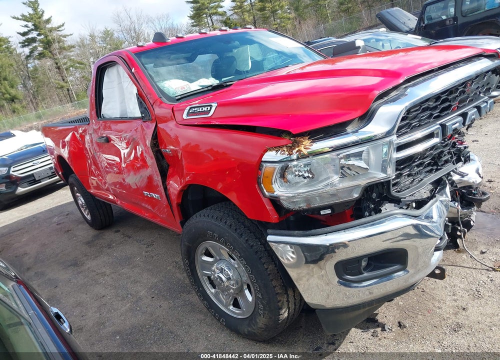 2022 RAM 2500 TRADESMAN 4X4 8' BOX VIN: 3C6MR5AJ8NG345945