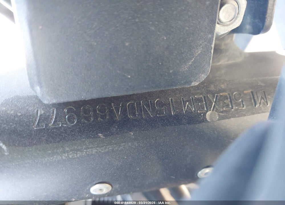 2022 KAWASAKI EX650 M VIN: ML5EXEM15NDA66977