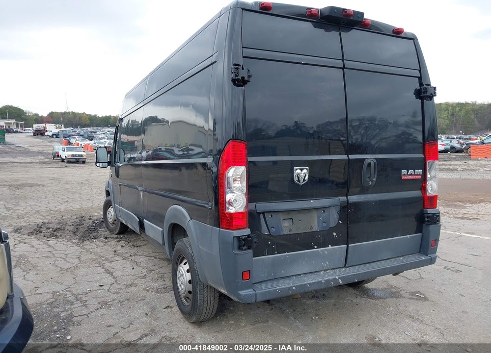 2018 RAM PROMASTER 2500 VIN: 3C6TRVDG8JE156777