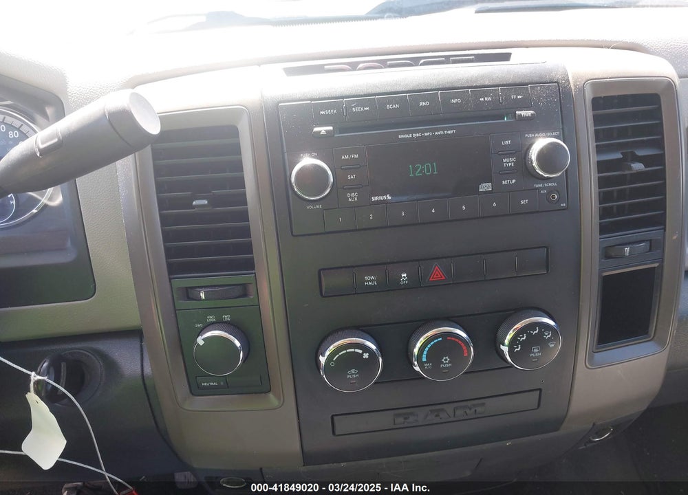 2012 RAM 1500 ST VIN: 1C6RD7KP3CS235250