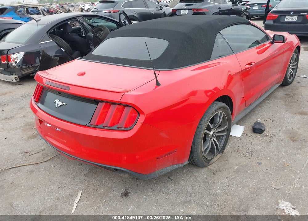 2017 FORD MUSTANG VIN: 1FATP8UH6H5245140