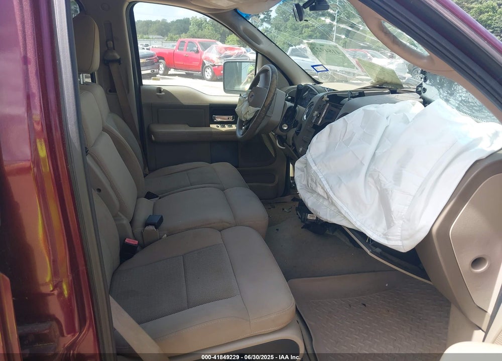 2005 FORD F-150 XLT VIN: 1FTRW12W85FB32375