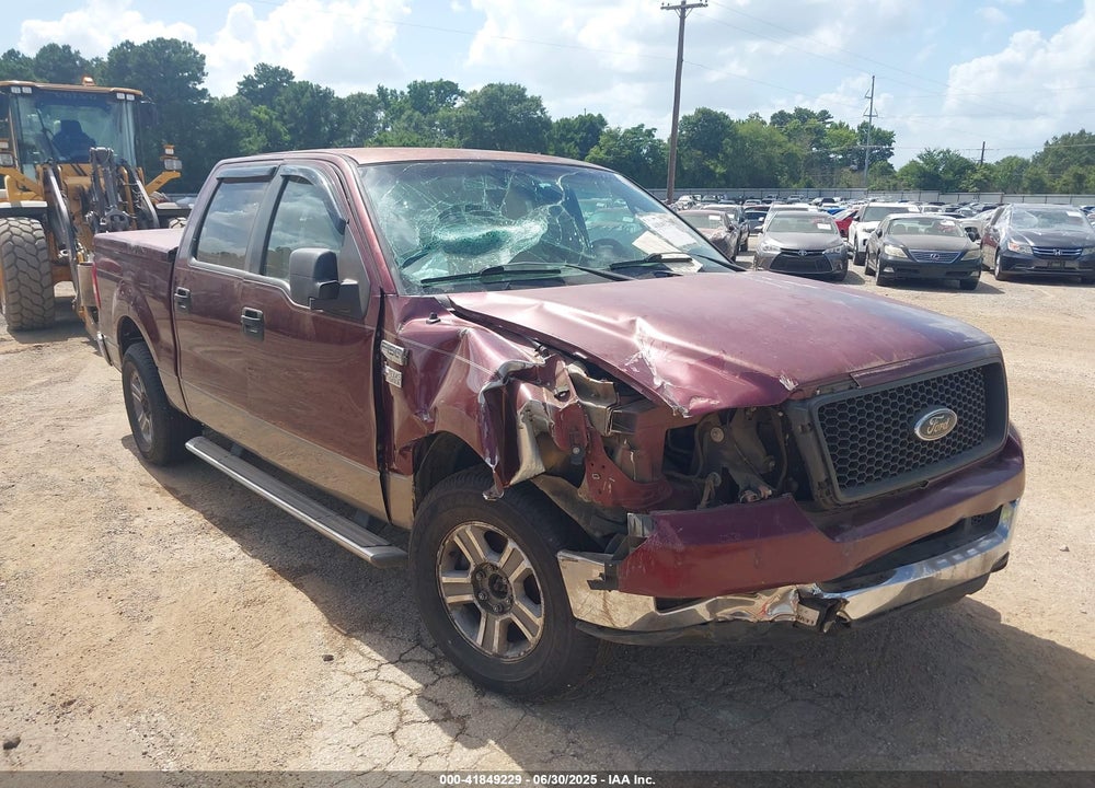2005 FORD F-150 XLT VIN: 1FTRW12W85FB32375