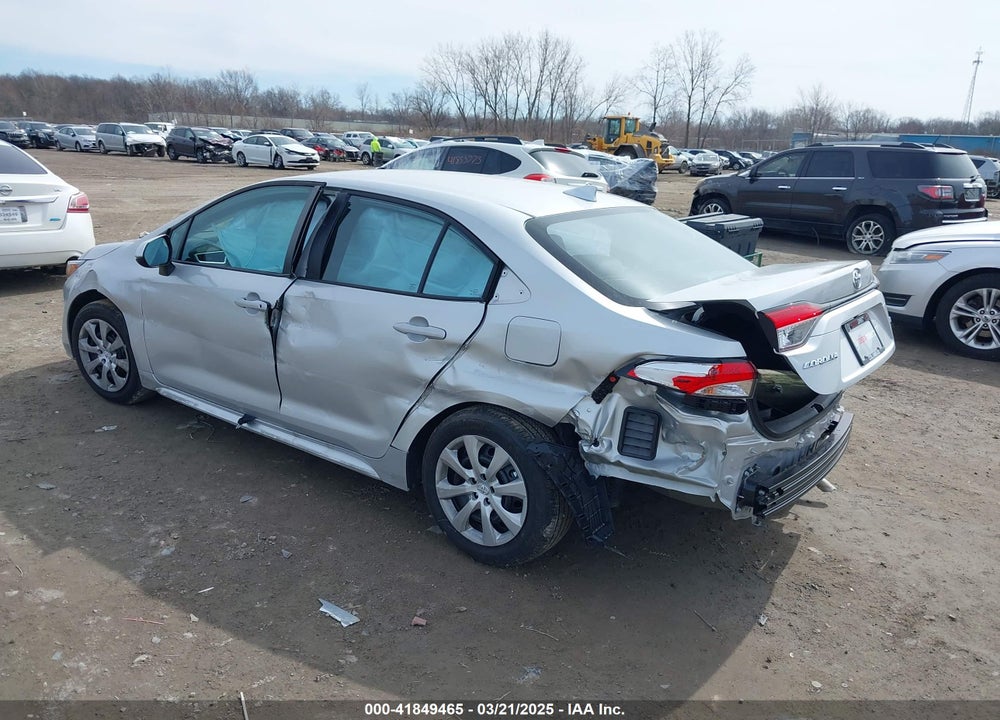 2025 TOYOTA COROLLA LE VIN: 5YFB4MDEXSP270663
