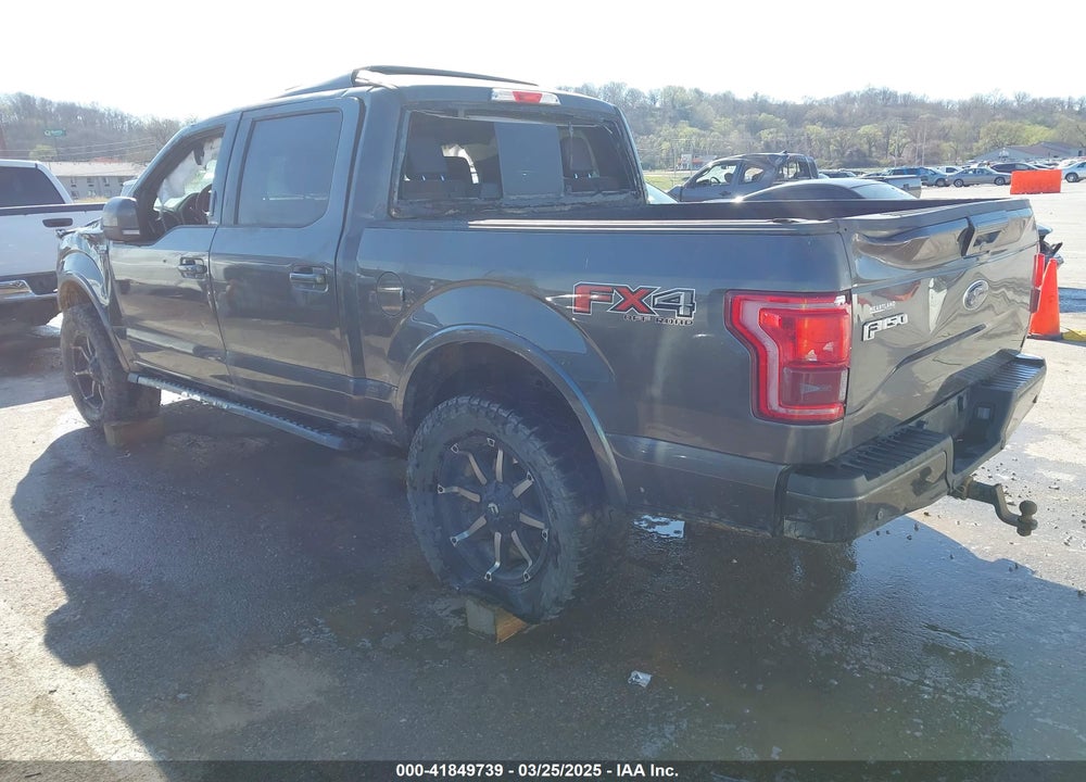 2017 FORD F-150 LARIAT VIN: 1FTEW1EFXHKC56508