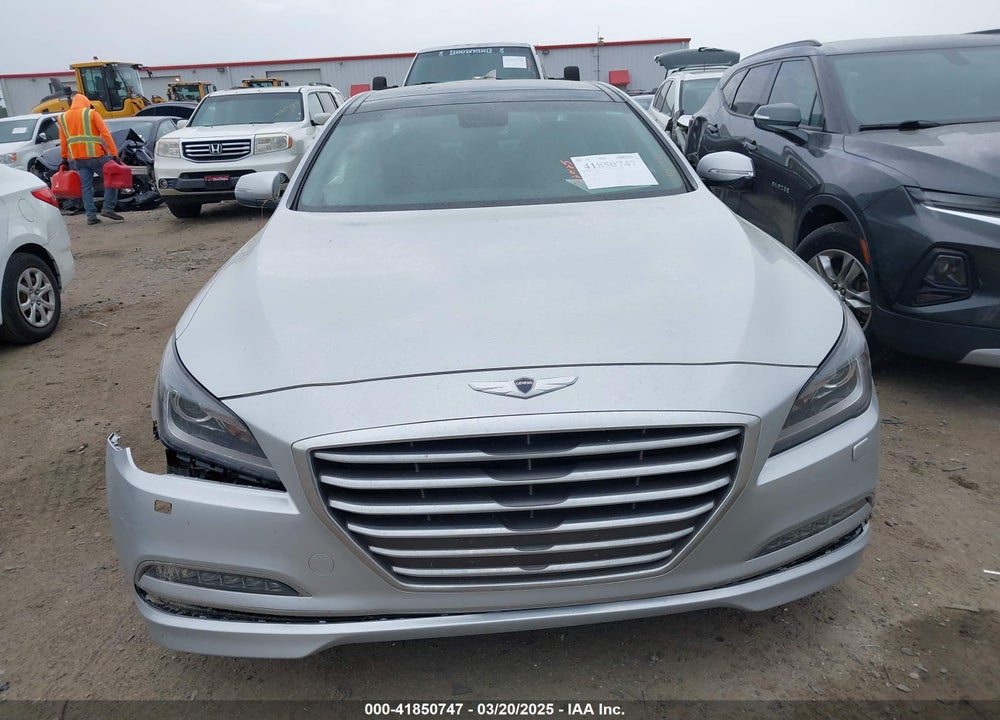 2016 HYUNDAI GENESIS VIN: KMHGN4JE8GU138496