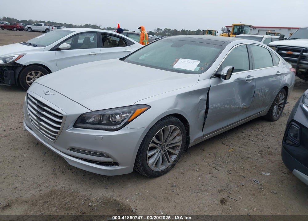 2016 HYUNDAI GENESIS VIN: KMHGN4JE8GU138496