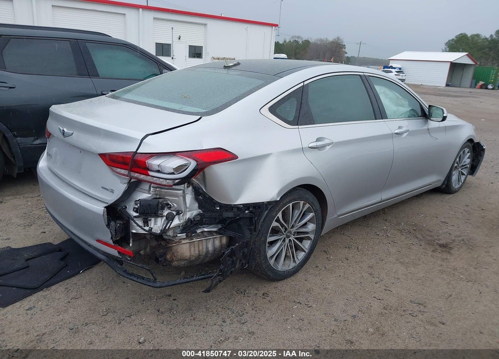 2016 HYUNDAI GENESIS VIN: KMHGN4JE8GU138496
